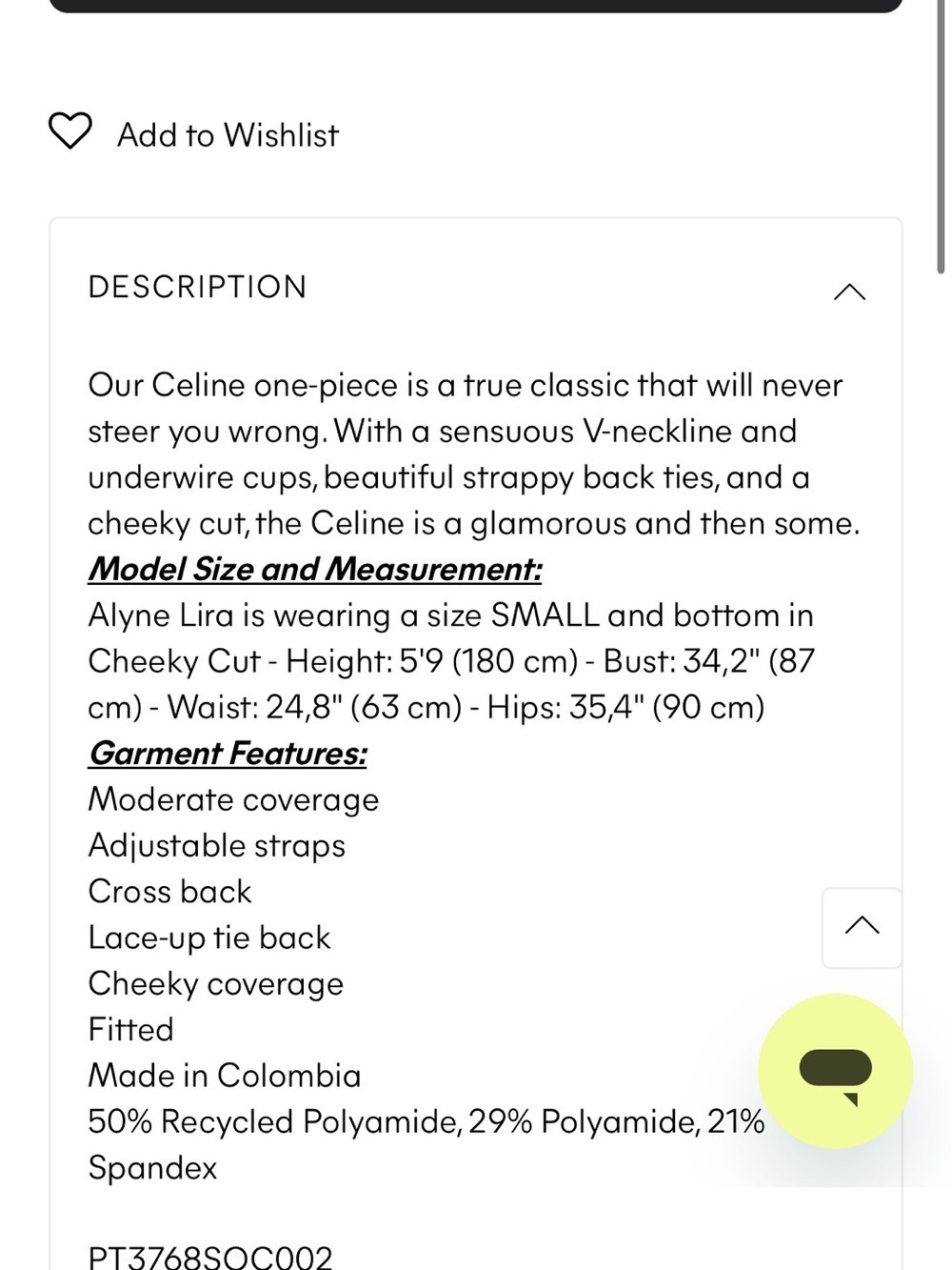 *NWT* MAAJI ‘Celine’ Reversible Lace Back Swimsuit - Picture 3 of 13
